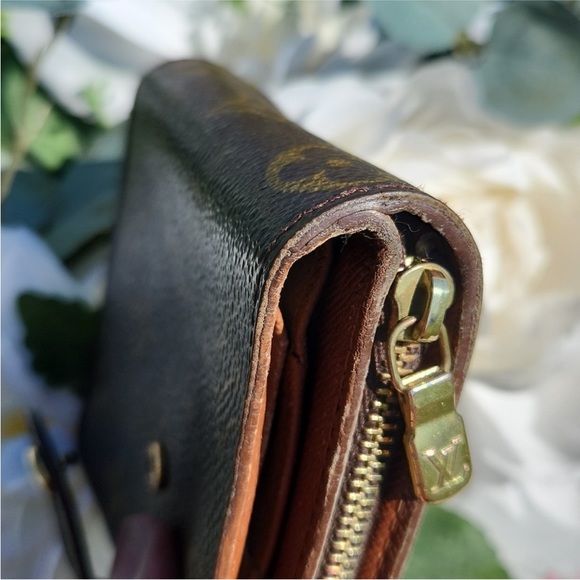 AUTHENTIC Louis Vuitton Monogram Bifold Zippy Wallet - Picture 12 of 16